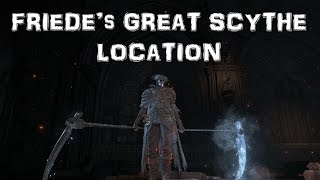 Dark Souls 3 Ashes of Ariandel DLC  Friedes Great Scythe Dual Scythes Location [upl. by Peterus]