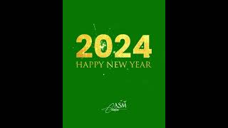 New Year 2024 Whatsapp status  New year 2024 Green Screen [upl. by Ranit]