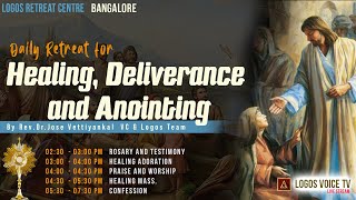 Daily Retreat for Healing Deliverance and Anointing  10  October 2024  Logos Retreat Centre [upl. by Tamqrah]