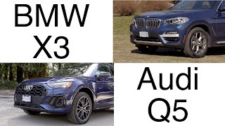 Audi Q5 VS BMW X3 Comparison [upl. by Hedley]