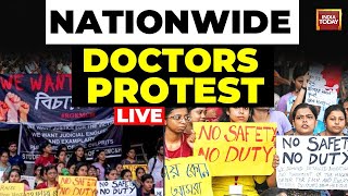 West Bengal Doctor Raped amp Murderd LIVE News Nationwide Doctor Strikes Demand Justice For Victim [upl. by Terza]