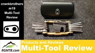 MTB Multi Tool  crankbrothers m19 multitool Product Review [upl. by Ayit384]