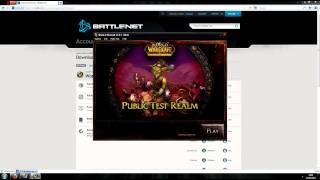 How to quickly and easily get on the WoW PTR [upl. by Kartis]