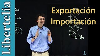 Ejercicio importaciones y exportaciones  Microeconomía  Libertelia [upl. by Naitsirhc355]