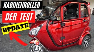 Kabinenroller Der Test  Das UPDATE  Elektro Roller  Auto Zentrum Duisburg  eLizzy Premium [upl. by Zetnwahs]