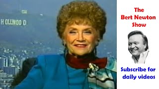 Estelle Getty from Golden Girls Australian TV interview with Bert Newton  1989 [upl. by Townshend784]