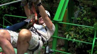 ZipLine Arenal Costa Rica Sky Adventures May 2011 Ziplining [upl. by Berlauda500]