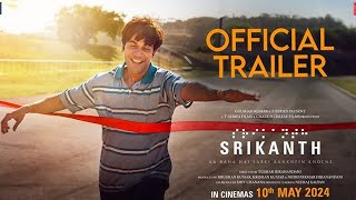 SRIKANTH Official Movie Review RAJKUMMAR RAO  SHARAD JYOTIKA ALAYA  TUSHAR HBHUSHAN KReview [upl. by Nna]