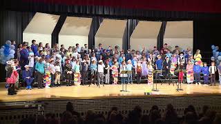 Gates Elementary 3rd Grade Vocal Concert [upl. by Atrebla913]