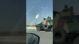 Manifestations à Dakar L’arrivée de l’armée appelée en renforts pour rétablir l’ordre [upl. by Salamanca]