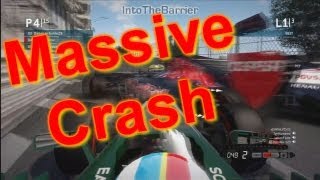 Massive F1 2013 Game Crash [upl. by Trauts309]