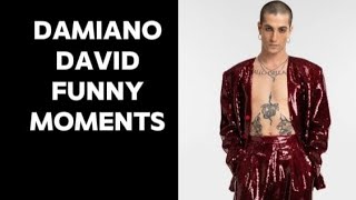 Damiano David 2 minute funny moments✨ [upl. by Nymzaj405]