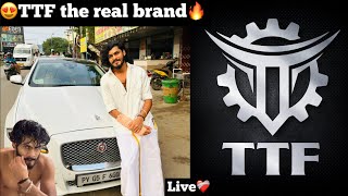 😍TTF is now a official brand🔥The real brand ❤️‍🩹live vaanga TTF eh♥️ [upl. by Arnaud]