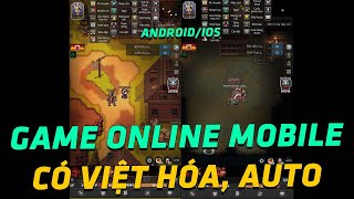 Game Online Mobile Hay Có Tiếng Việt Có Auto  NGUYÊN TỐ 2D  MMORPG [upl. by Imar]