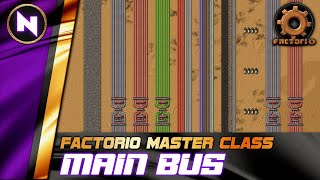 Order Your Base with the MAIN BUS  Factorio 018 TutorialGuideHowto [upl. by Euphemie958]