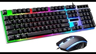 How to Choose the Right Mechanical Gaming Keyboard and Mouse Set with Rainbow LED [upl. by Cartwright805]