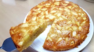 Gâteau aux pommes sans oeuf Facile et Rapide [upl. by Normac699]