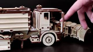 Sneeuwschuiver  Snowtruck  402  Eco Wood Art  BuilDIY [upl. by Allyn335]