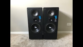 DCM KX10 Series Two 3 Way Home Floor Standing Speakers [upl. by Roinuj]