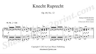 Schumann  Knecht Ruprecht op 68 no 12 [upl. by Fennell]