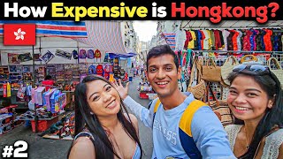 How Expensive is Hongkong For Tourists  Markets Food Stays Transport etc [upl. by Leonsis880]