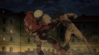 Eren vs Reiner  Attack On Titan 4 Temporada Episódio 8 Legendado PTBR [upl. by Gittel752]