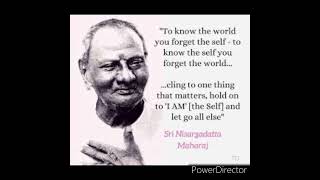 Meditation  Abiding in the I am Sri Nisargadatta Maharaj [upl. by Dee]