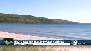 Keweenaw Outdoor Recreation Coalition Community to build new waterfall trail [upl. by Lillis]