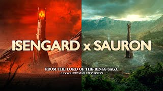 The Lord of the Rings ISENGARD x SAURON Themes  EPIC MASHUP VERSION [upl. by Maudie]