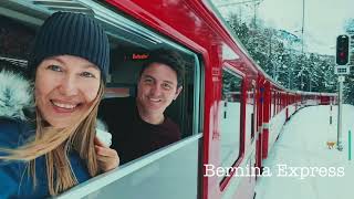 Bernina Express Tirano  St Moritz [upl. by Phelps]