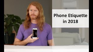 Phone Etiquette in 2018  Ultra Spiritual Life episode 91 [upl. by Mharg]