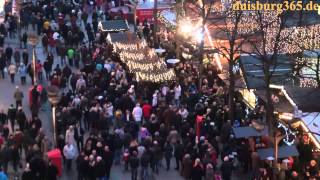 Weihnachtsmarkt Duisburg am verkaufsoffenen Sonntag 30112014 Teil 1 [upl. by Lamek671]