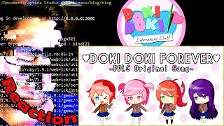 Doki Doki Literature Club Song quotDoki Doki Foreverquot by OR3O★ REACTION [upl. by Thetes]