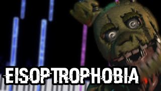 Eisoptrophobia Character Set Screen  Ultimate Custom Night  Piano Tutorial [upl. by Atilrak716]