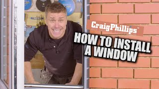 How to install a window frame glass and panels  Window Fitting 101  Complete Guide [upl. by Ednihek421]