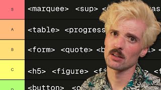 I Ranked All 142 HTML Elements [upl. by Paucker945]