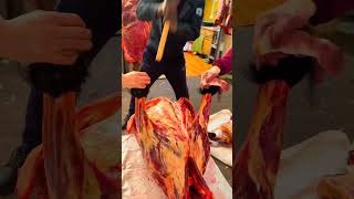 Butcher Skills Mastering the Whole Cow MeatCraft ButcherLife [upl. by Pachton]