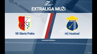 Slavia  Hostivař 21102023 Extraliga muži [upl. by Aniloj237]