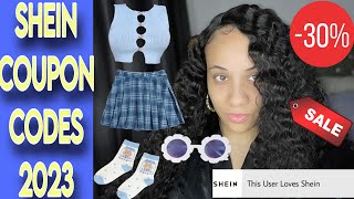 SHEIN COUPON CODES 2023 30 OFF DISCOUNT CODES  HIGHEST DISCOUNT IN MONTHS USE IT NOW OR LOSE IT‼️ [upl. by Imar856]