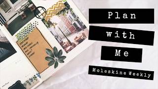 Moleskine Weekly Plan With Me PWM [upl. by Sivel]