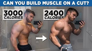 Can You Build Muscle In a Calorie Deficit  Lose Fat In a Surplus Science Explained [upl. by Sax]