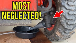 Check Your Kubota Tractor Front Axle Oil Level IMMEDIATELY  Then Change It [upl. by Cowles]