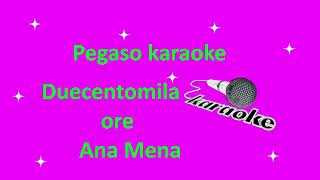 karaoke duecentomila ore Ana Mena Sanremo 2022 [upl. by Eillime12]