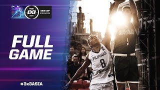 Philippines 🇵🇭 vs Australia 🇦🇺  Men Full Game  FIBA 3x3 Asia Cup 2024  3x3 Basketball [upl. by Ddet]