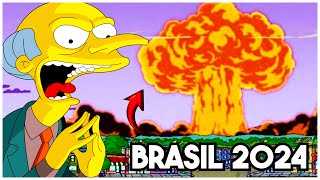 As Previsões Dos Simpsons Para 2024 São INSANAS [upl. by Nnaycnan]