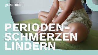 YogaPosen gegen Menstruationsschmerzen [upl. by Nnayelsel]