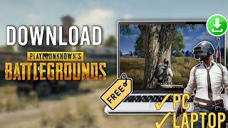 How to Download PUBG on Your PC or Laptop Free [upl. by Africah601]