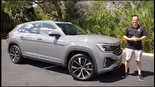 Is the 2024 VW Atlas Cross Sport a BETTER midsize SUV than a Honda Passport [upl. by Melvina818]