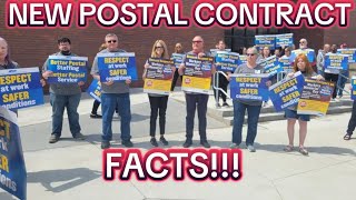 New Postal Contract Negotiation FACTS  EXPLAINED [upl. by Malaspina]