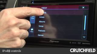 Pioneer AVHX2500BT Car DVD Receiver Display and Controls Demo  Crutchfield Video [upl. by Naitsirk986]